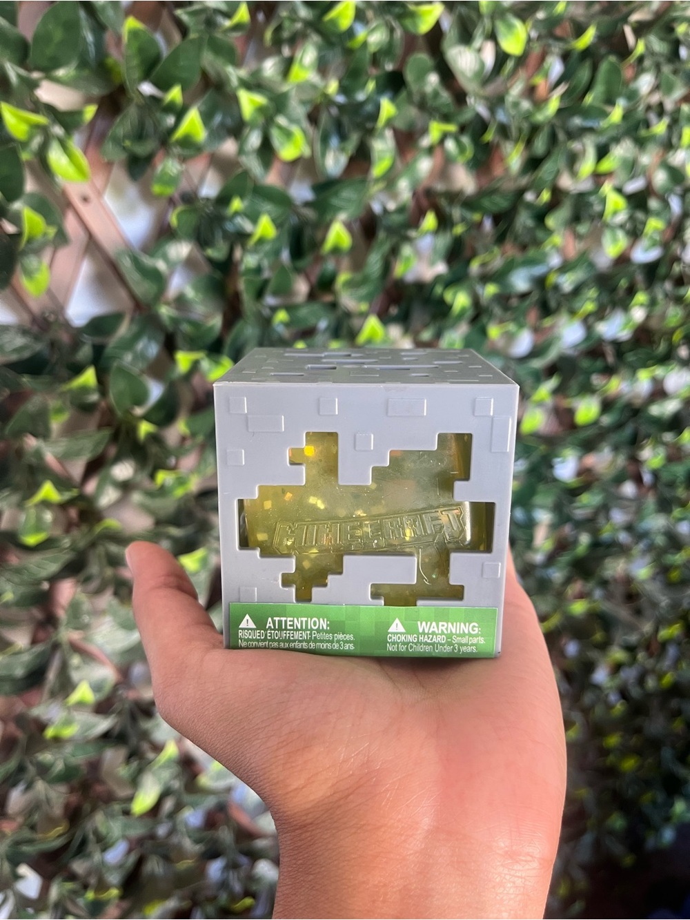 Minecraft Pixel Squishy Yellow Collectible Cube